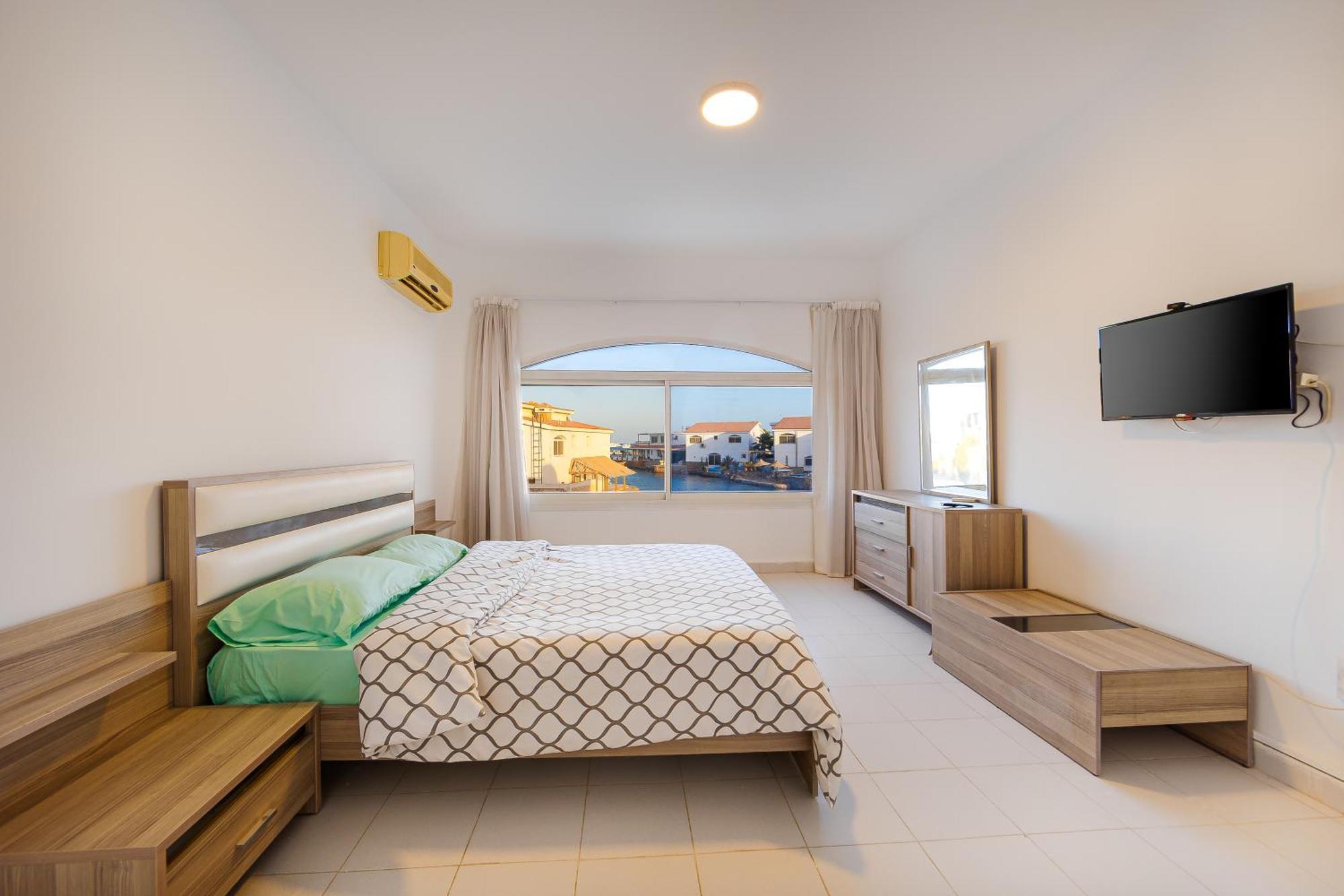 Aden Beach - Sea View Room With Beach Access In Villa Χουργκάντα Εξωτερικό φωτογραφία