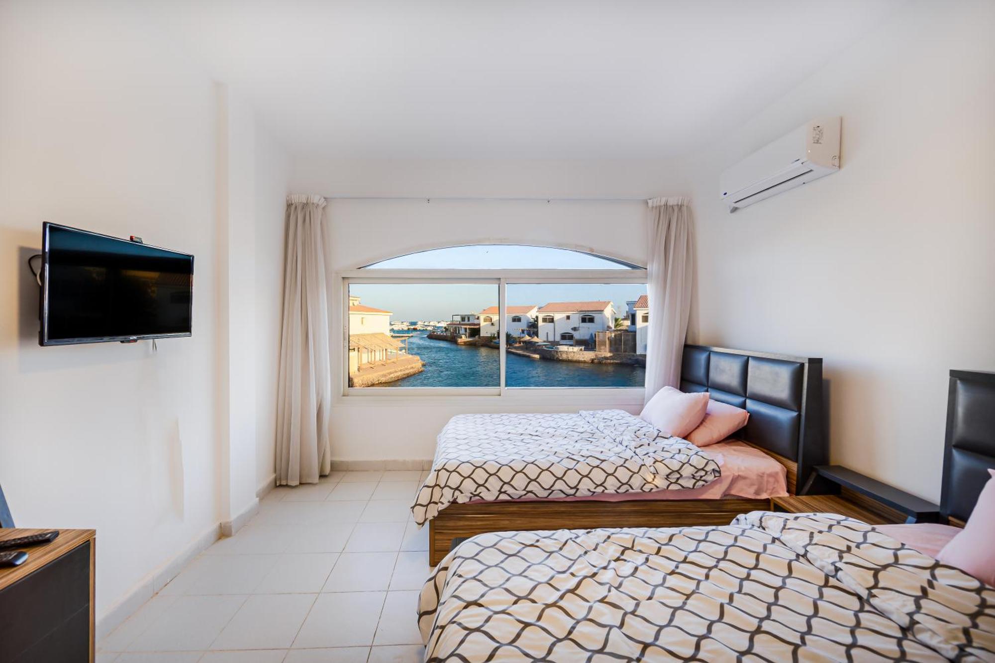 Aden Beach - Sea View Room With Beach Access In Villa Χουργκάντα Εξωτερικό φωτογραφία