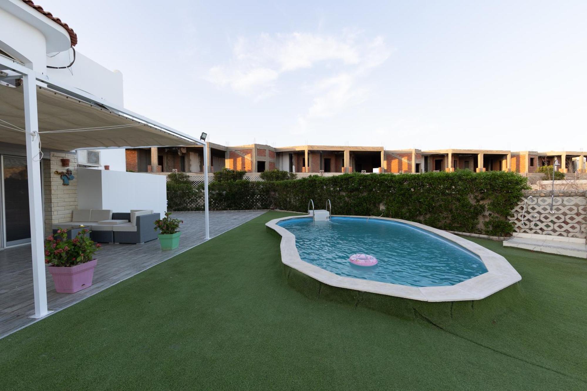 Aden Beach - Sea View Room With Beach Access In Villa Χουργκάντα Εξωτερικό φωτογραφία