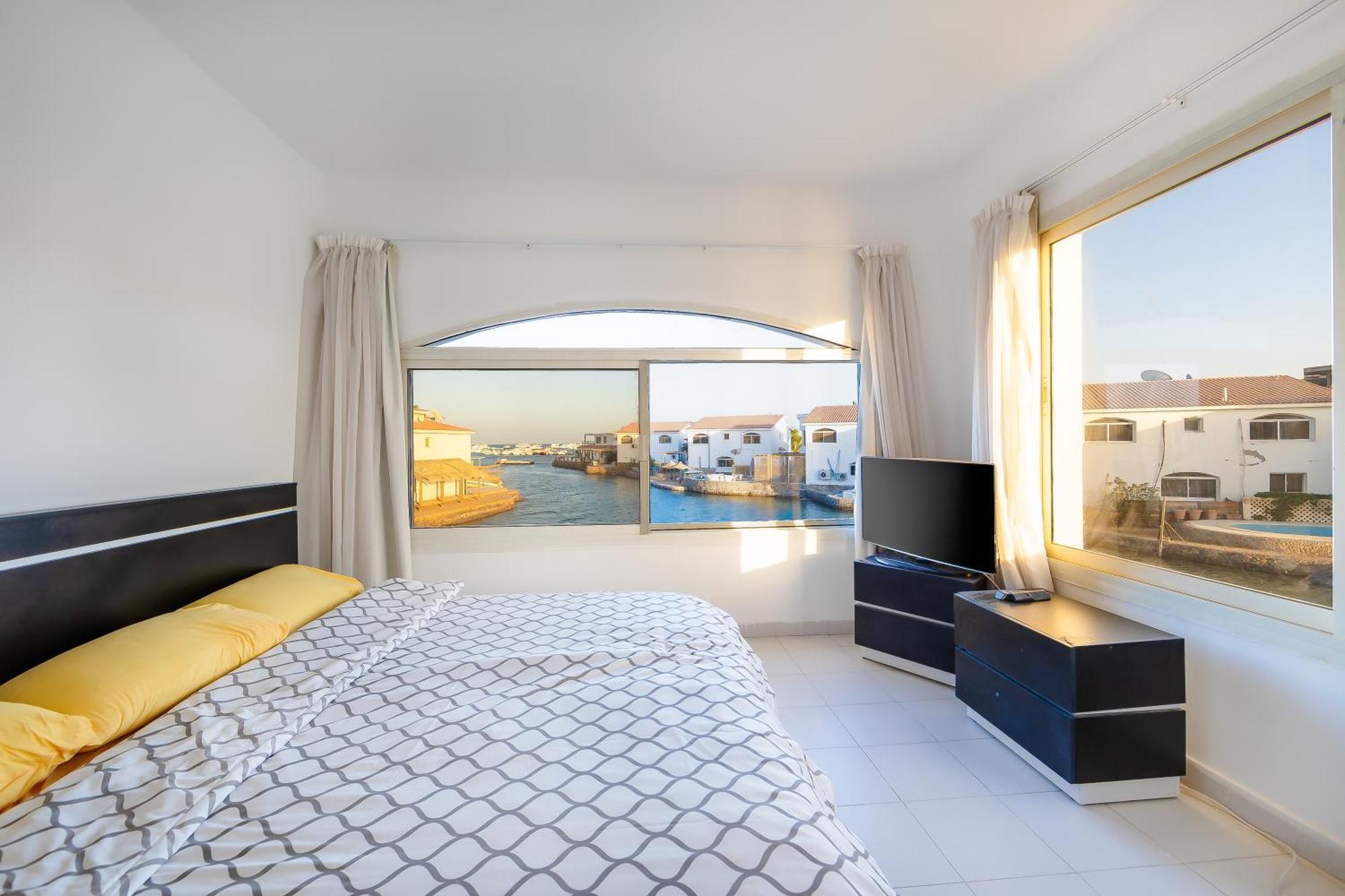 Aden Beach - Sea View Room With Beach Access In Villa Χουργκάντα Εξωτερικό φωτογραφία