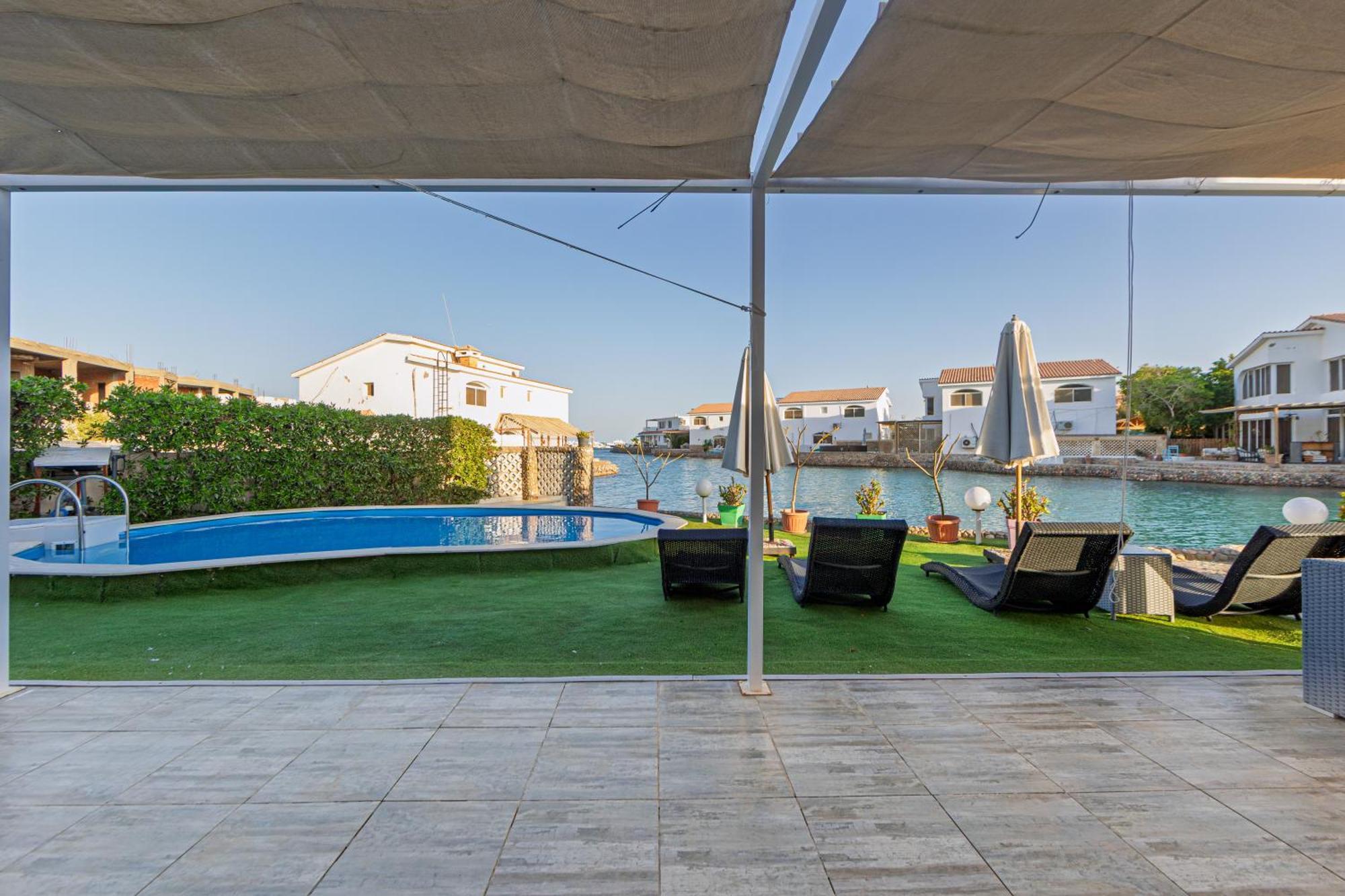 Aden Beach - Sea View Room With Beach Access In Villa Χουργκάντα Εξωτερικό φωτογραφία