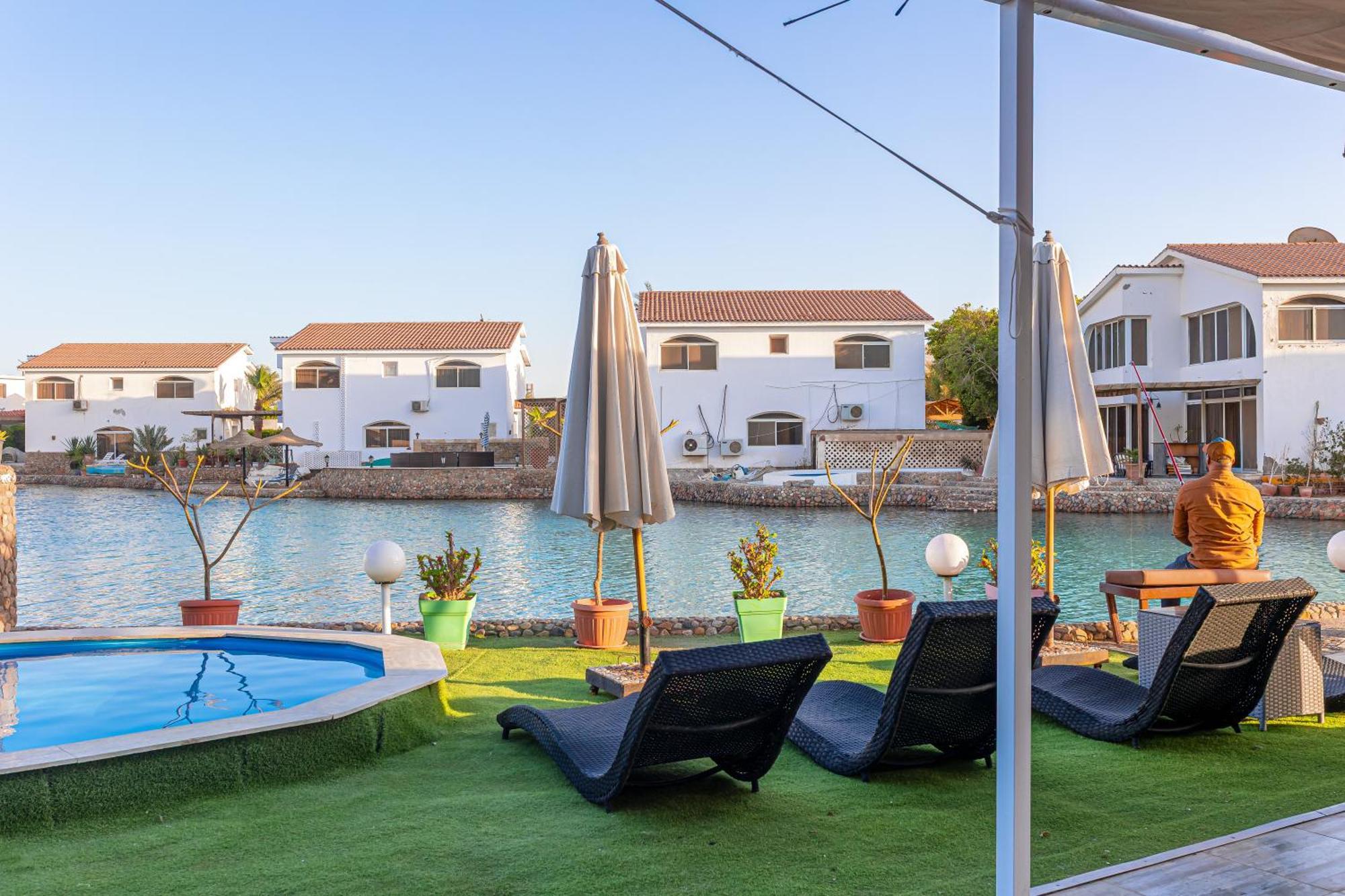 Aden Beach - Sea View Room With Beach Access In Villa Χουργκάντα Εξωτερικό φωτογραφία