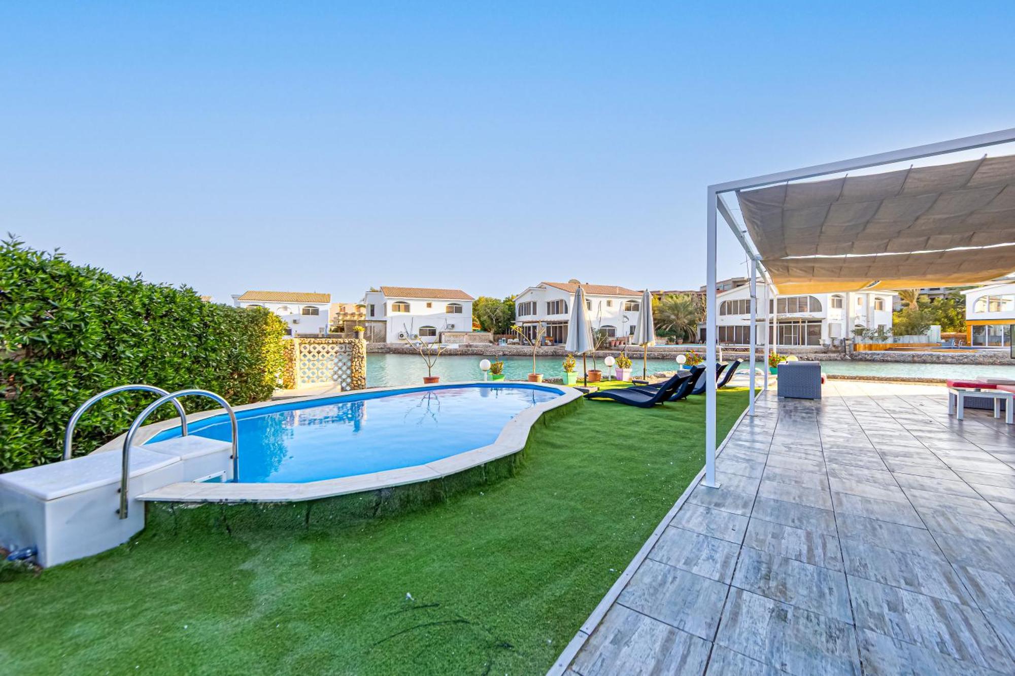 Aden Beach - Sea View Room With Beach Access In Villa Χουργκάντα Εξωτερικό φωτογραφία